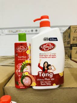 Combo Lifebuoy Sữa tắm 850g và Sữa tắm 200g Phiên bản đặc biệt