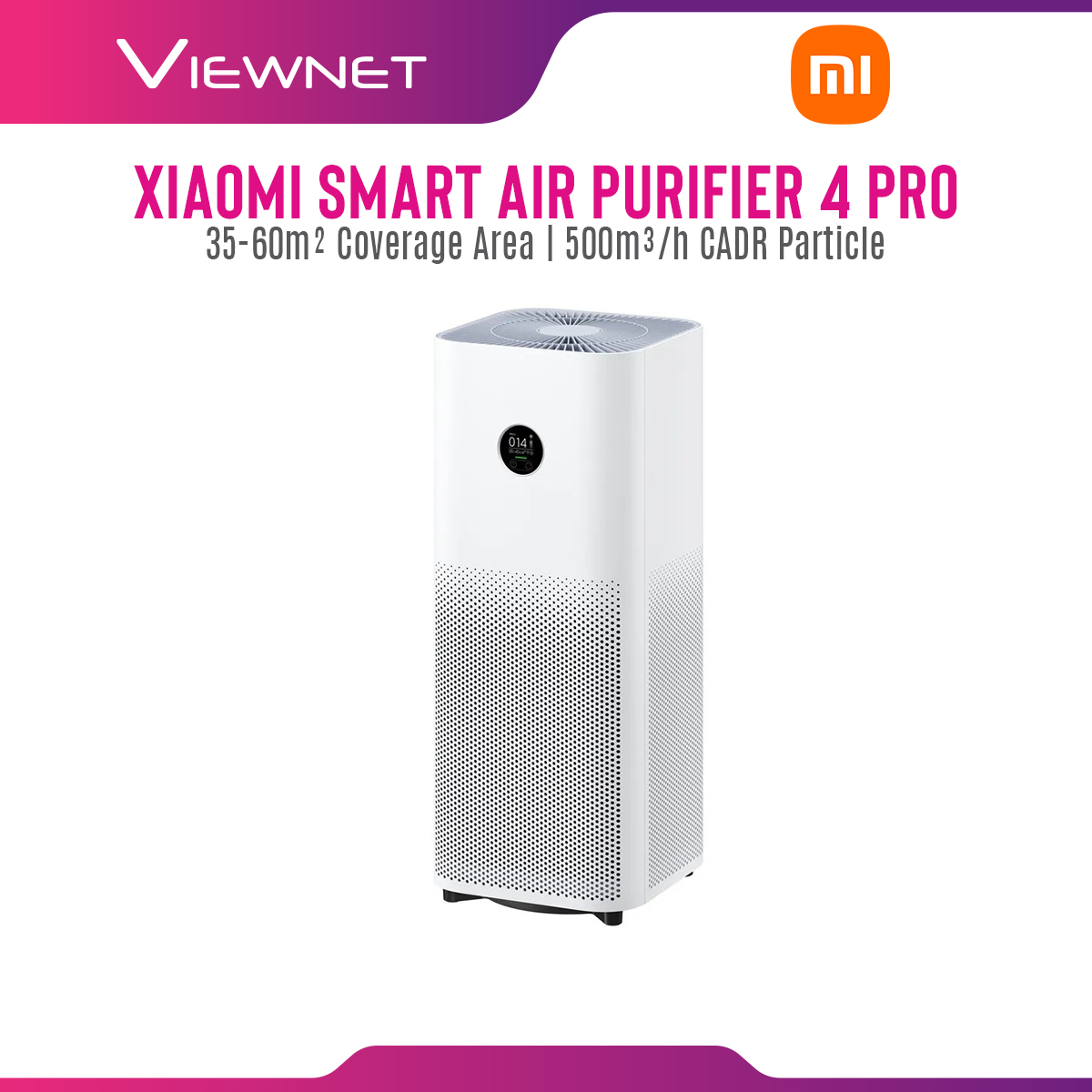 Xiaomi Smart Air Purifier 4 Pro /  Air Purifier 4 / Air Purifier 4 Lite with Dust and Pollen Filtration, Odour Elimination,  Smart control