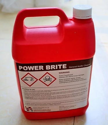 Power brite-5l chất tẩy cặn can-xi