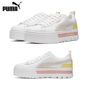 SALE BIRTHDAY - Giày Nữ - PUMA MAYZE LEATHER WOMEN - Sneaker Thể Thao Nữ x Tặng Tất Vớ PUMA Chính Hãng