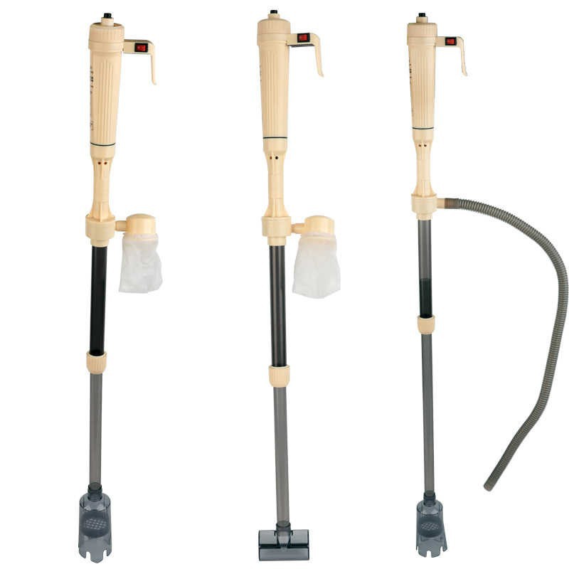 Máy hút phân cá AS 615A, vệ sinh đáy hồ cá cảnh, bể cá cảnh chạy điện. BH uy tín