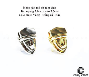 Khóa sập mỏ vịt tam giác