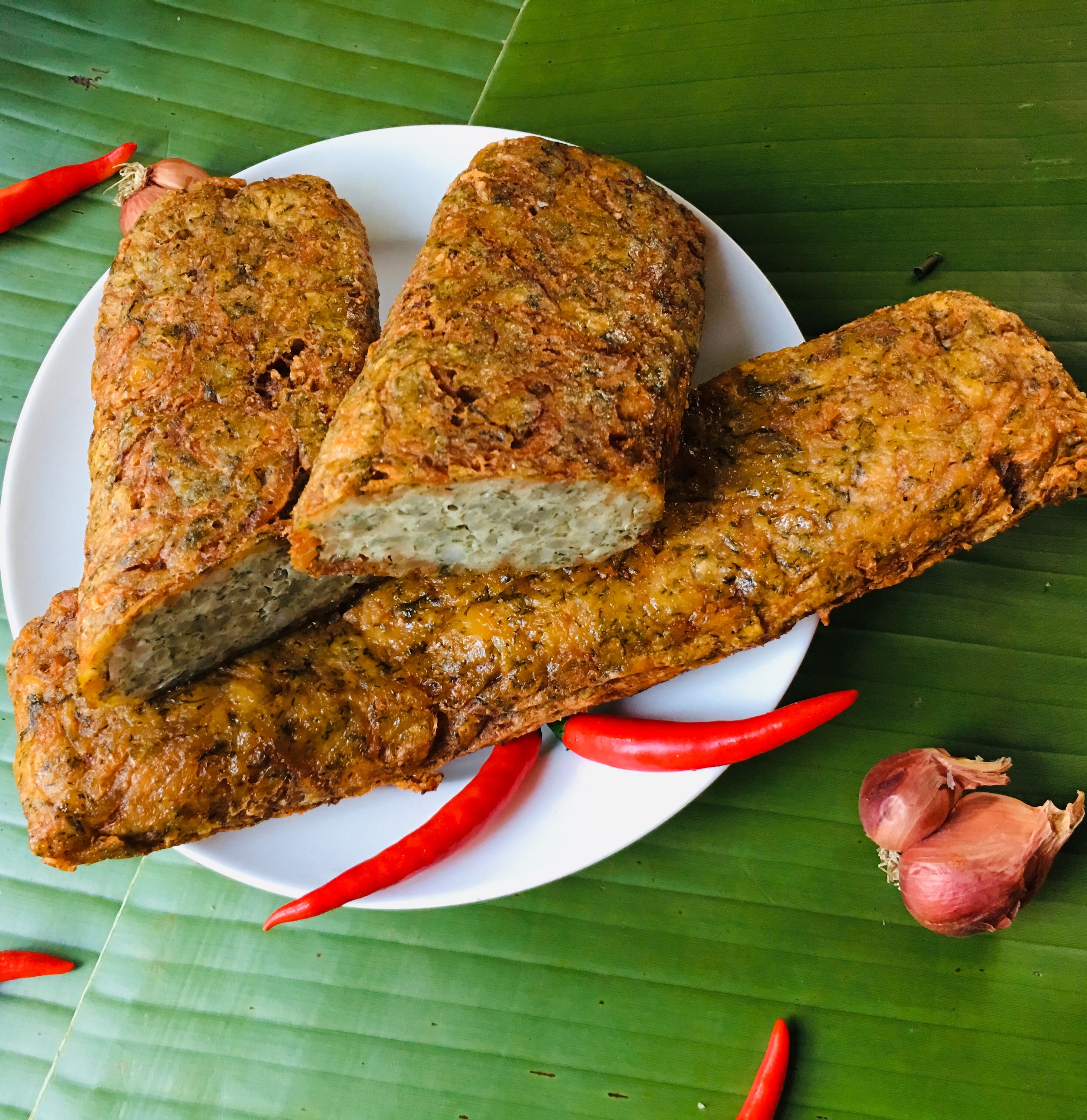 Chả bì Hà Nội, hương vị gia truyền làng nghề Hoàng Trung, sản xuất 100% thịt lợn thăn và bì heo sạch cùng nước mắm chế biến trong ngày loại 500g - 1kg