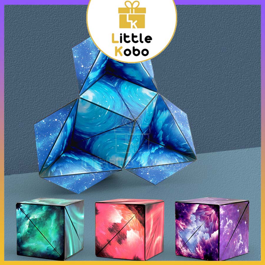 Khối Rubik Biến Hình 72 Hình Galaxy Có Nam Châm Magnetic Magic Cube Rubic Xếp Hình Học 3D Đồ Chơi Trí Tuệ Trẻ Em