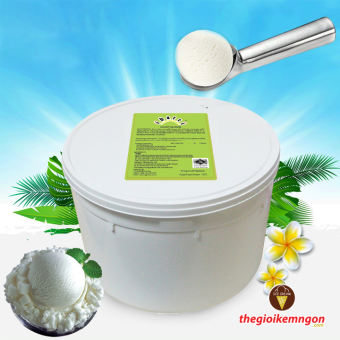 Kem iberri dừa hộp 6L (3Kg)