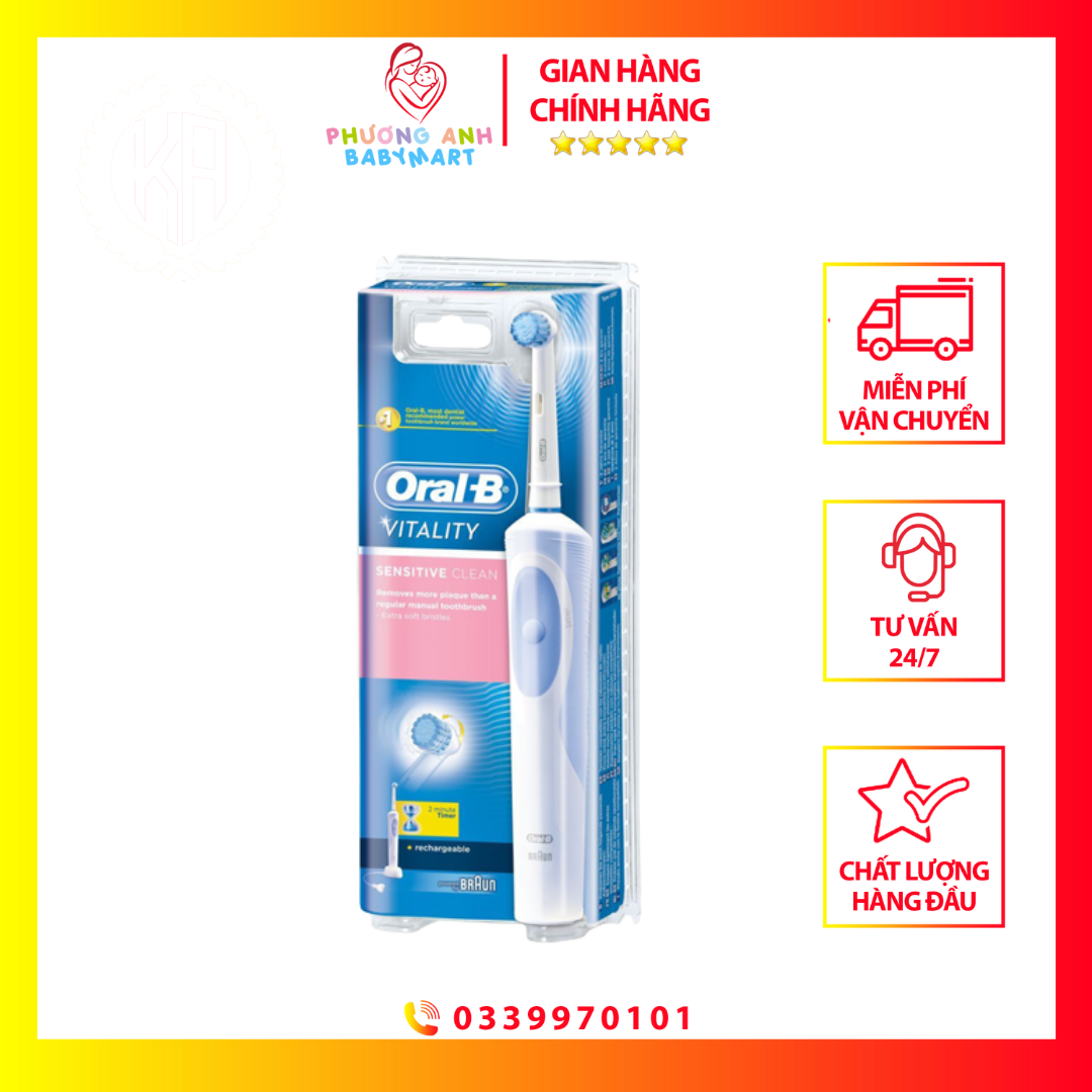 Bàn chải điện oral b cho người lớn và trẻ em, hàng úc