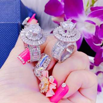 Nhẫn Nữ Cao Cấp (Cam Kết Không đen) GiVi-Shop N210785 - Mang đi tiệc vô cùng sang trọng - nhan cuoi vang 18k Givi, nhan vang y dep, nhan vang nu dep, nhan vang tay nu, nhan vang 18k nu, nhan vang doi, nhan vang dep 2021, nhung mau nhan vang dep