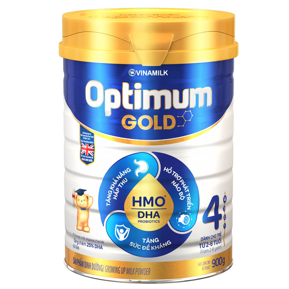 Sữa bột optimum gold 4 850g