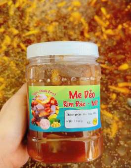 Đá Me Hạt dẻo rim đác Mít - hủ 1kg