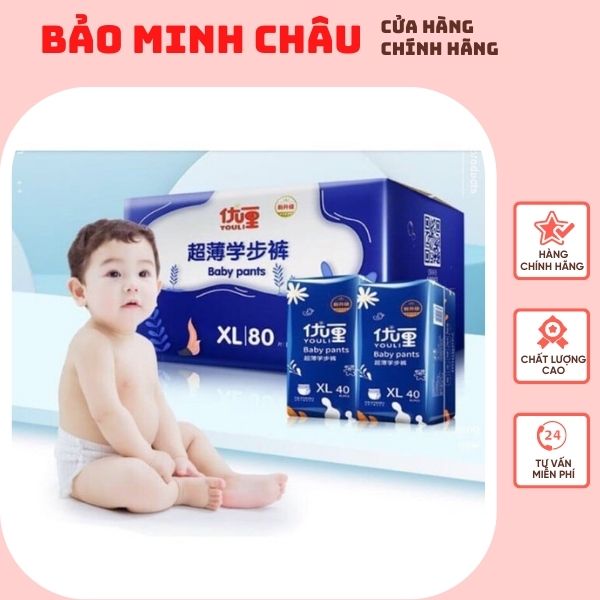 ❤️freeship 40k❤️bỉm youli ❤️ tã/bỉm youli xanh dán/quần đủ size s54/m46/m44/l42/xl40/xxl36/xxxl34