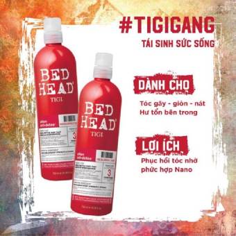 Bộ Dầu gội xả TIGI BEAD HEAD ✅ HÀNG CHÍNH HÃNG ✅ phục hồi cấp độ 3
