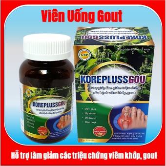 Vi&ecirc;n uống Bổ Xương khớp Korepluss Gout , hỗ trợ l&agrave;m giảm đau nhức do Gout- hộp 50 vi&ecirc;n - Vi&ecirc;n uống Bổ Xương khớp Korep