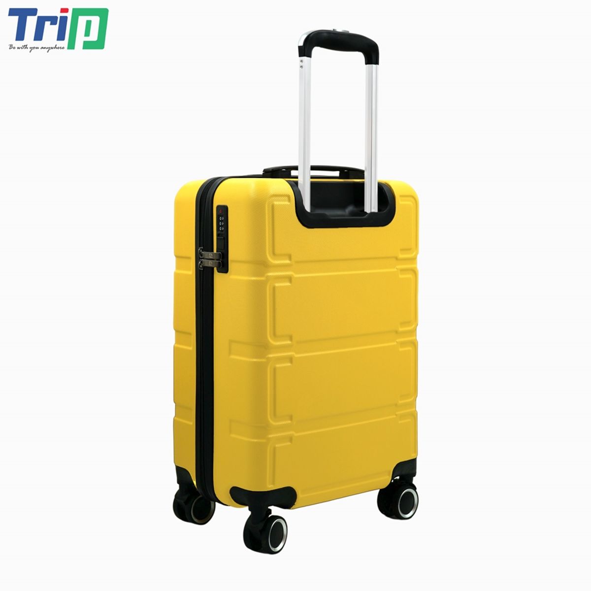 vali nhựa trip p806 size 24 inch, có khóa bảo mật, bảo hành 5 năm - freeship 8