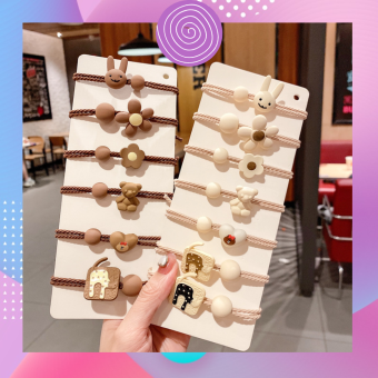 Dây buộc tóc, thun buộc tóc hoạt hình dễ thương