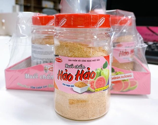 Muối chấm Hảo Hảo Chua Cay - Hũ 120g Chính Hãng Acecook