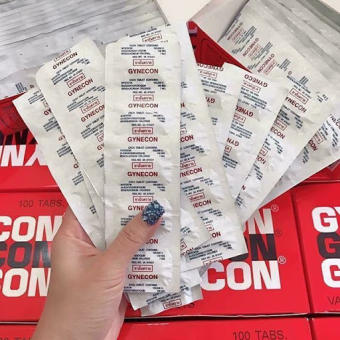 Viên đặt phụ khoa Gynecon hộp 100 viên