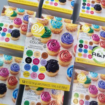 Màu thực phẩm Wilton Bộ 12 Màu