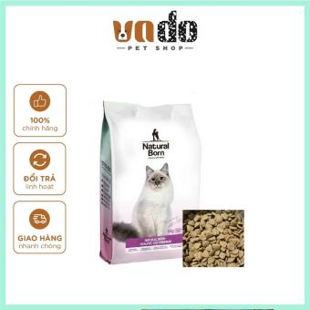 Hạt dinh dưỡng cho mèo Natural Born - Thức ăn cho mèo Natural Born cao cấp bao 5kg thơm ngon, bổ dưỡng