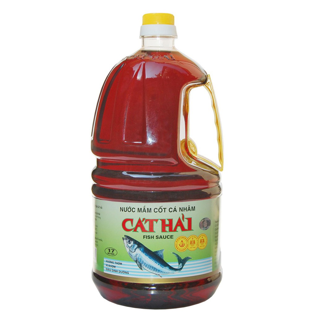 Combo 6 can nước mắm cát hải cốt cá nhâm 2l