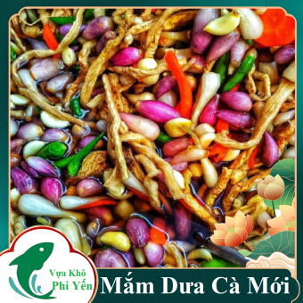 Mắm Dưa Món Củ Cải Hành Tím Thiên Nhiên Giàu Organic- VỰA KHÔ PHI YẾN