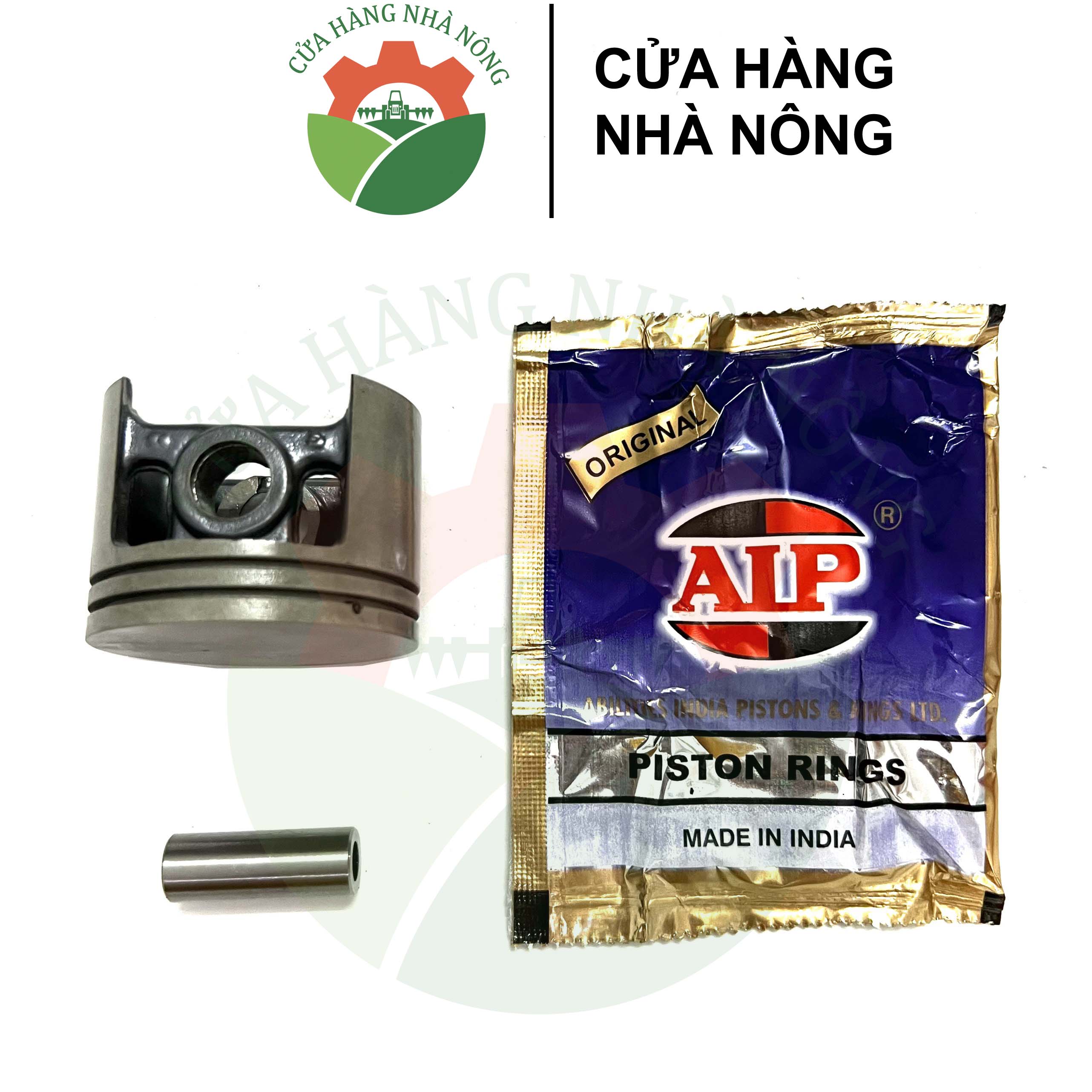 Bộ piston bạc ắc aip máy cưa stihl ms 381 xuất xứ ấn độ