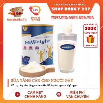 HiWeight – Sữa tăng cân số 1 Hoa Kỳ