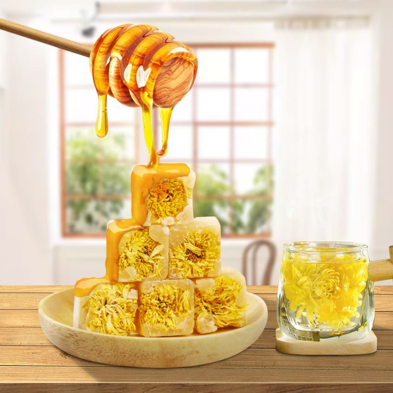 100g trà hoa cúc đường phèn mật ong