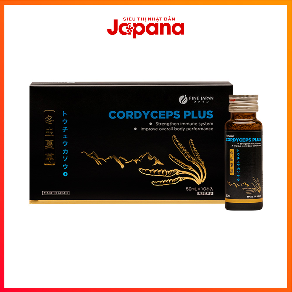 Nước uống đông trùng hạ thảo Fine Japan Cordyceps Plus