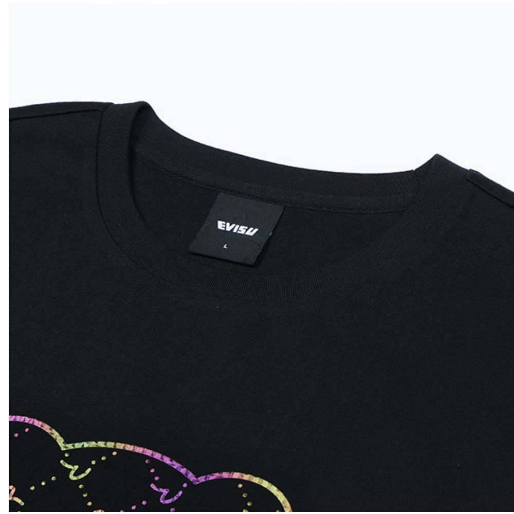 KOREA Bear Brick Monogram Loose Fit T Shirt (2024 New) · v3