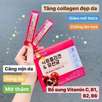 Bột Uống Collagen lựu đỏ bio cell
