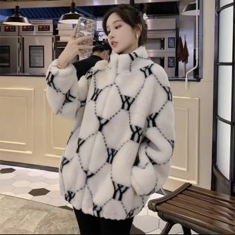 Áo khoác lông thỏ mặt cười, Áo khoác lông thỏ NY, Áo khoác lông thỏ DD