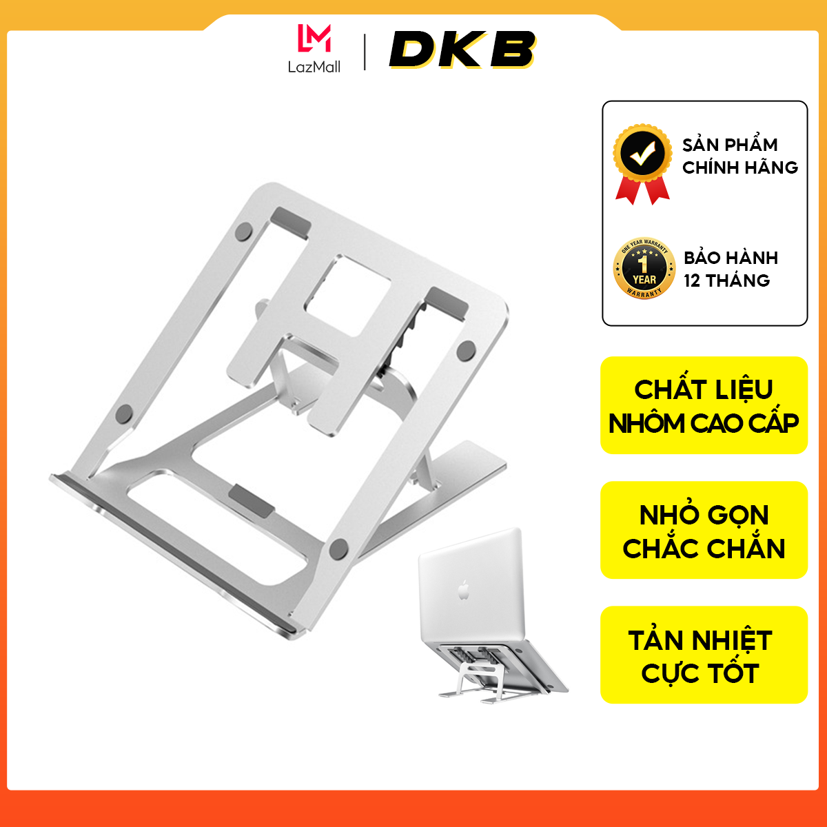 Kệ để laptop,macbook chính hãng DKB bảo hành 12th