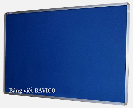 Bảng ghim vải bố bảng viết bavico bvc0047 kt 60x80cm