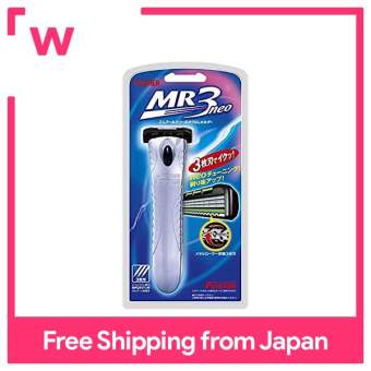 Lông F-SYSTEM MR3 cờ rôm mới chủ được thực hiện tại Nhật Bản 3-lưỡi dao cạo, t-cạo râu, nam giới, kim loại con lăn, 1 Piece (x 1)
