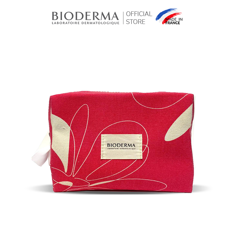 [QUÀ TẶNG KHÔNG BÁN] Túi đựng đồ trang điểm Bioderma Sensibio Makeup Pouch 2022