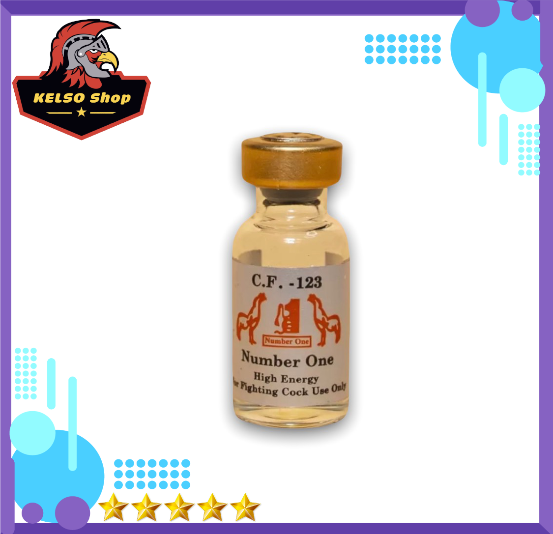 Thuốc gà đá cf123 trị tang số 1 dành cho gà đá chai 2ml