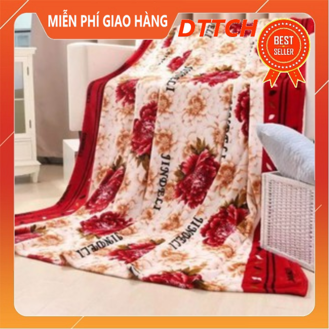 Mền Tuyết dày cao cấp 2m* 2m2, 1.5kg mền đẹp không phai màu-giao màu ngẫu nhiên cao cấp