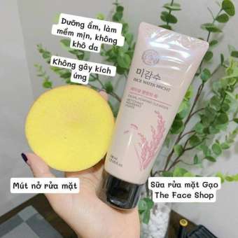 Sữa rửa mặt gạo hồng The face shop  150ml