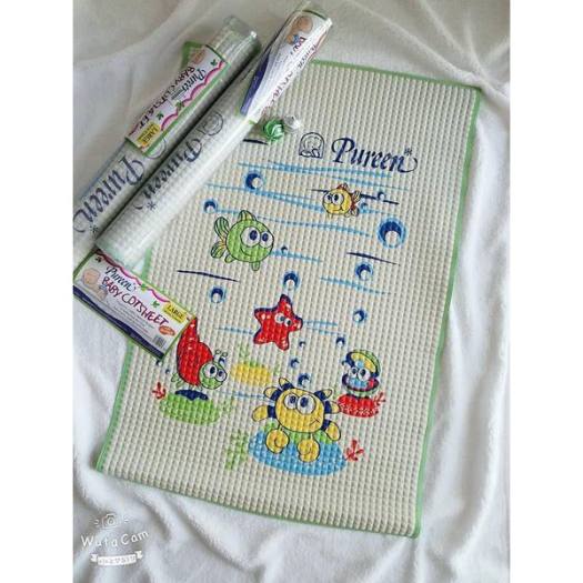 Thảm cao su - nệm mát cao su Pureen cho bé quà Vitadairy