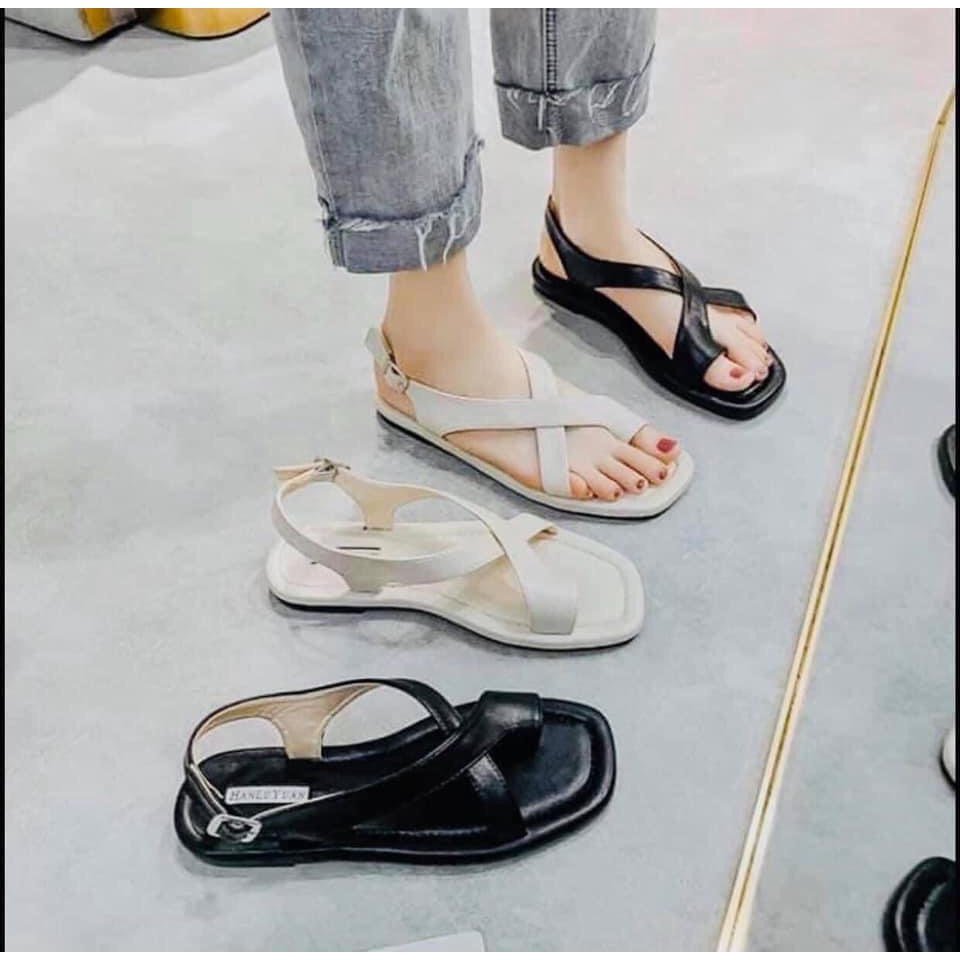 Dép Sandal Nữ - Dép Sandal Quai Mảnh Da Mềm, Siêu Ôm Chân - Đủ Size