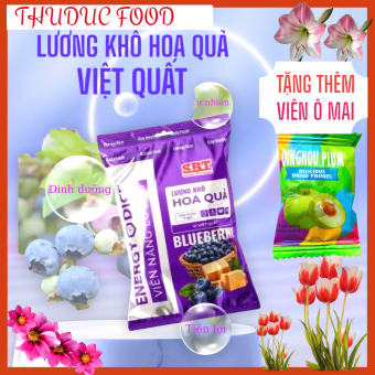 1 Kg lương khô hoa quả vị việt quất, thương hiệu SBT, Xuất xứ Việt Nam