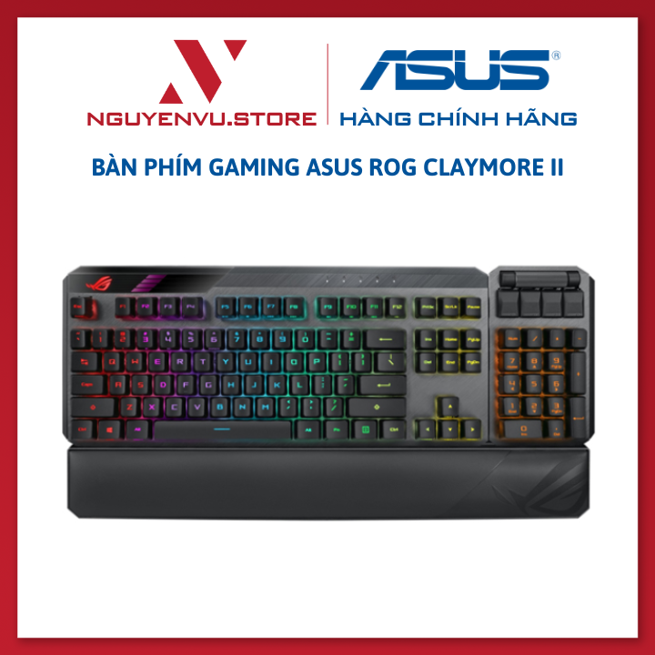 Bàn phím Gaming Asus ROG Claymore II - Hàng Chính Hãng