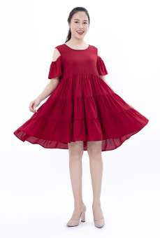 Đầm Khoét Vai Bèo Lai Nhiều Size