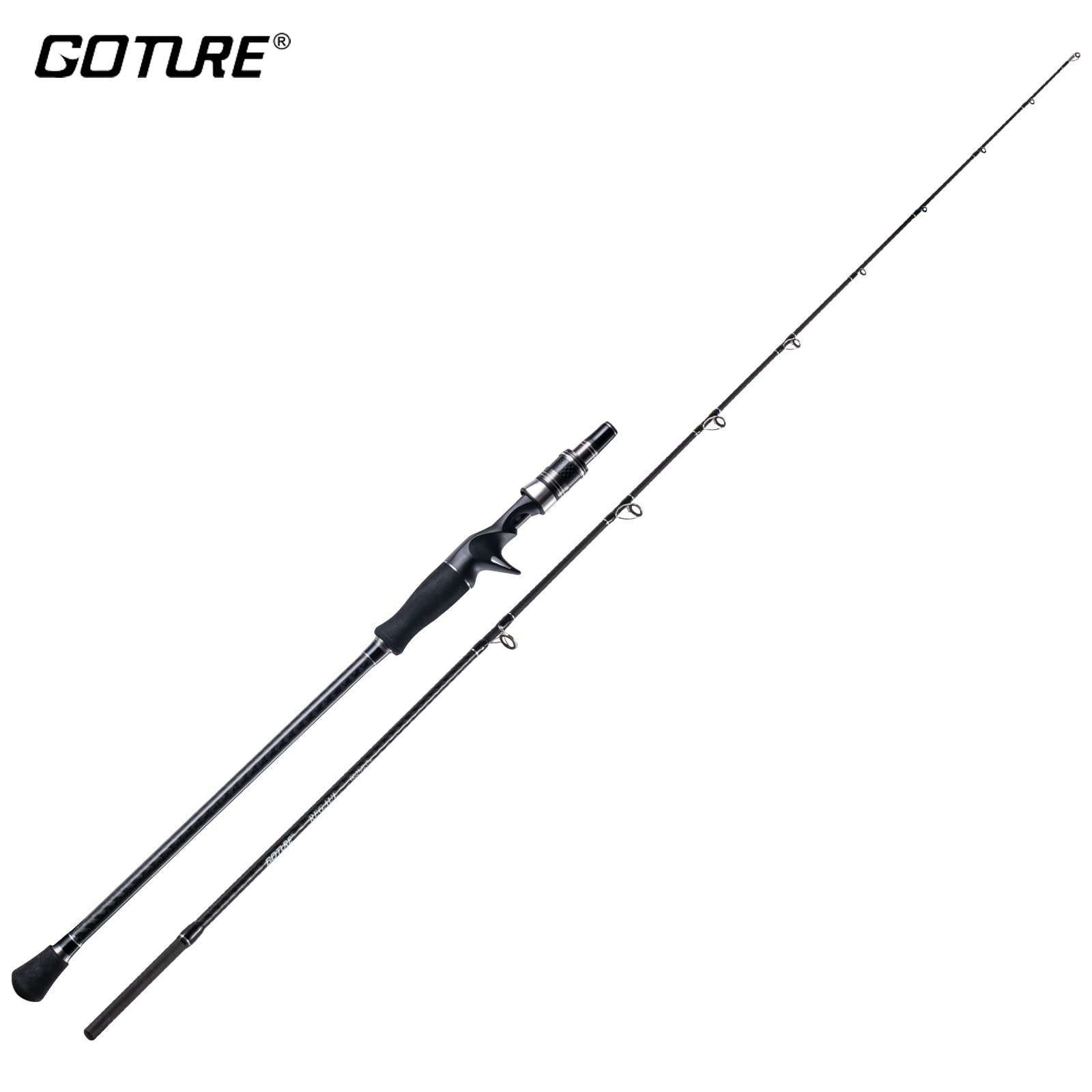 1.6m 1.83m 1.98m Carbon Fiber Sea Fishing Casting Rod with Cork