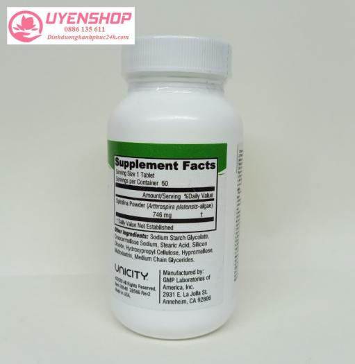 ChloroSpirulina Tảo Unicity