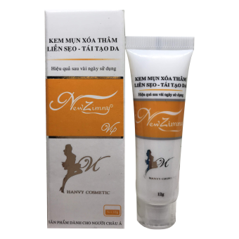 KEM MỤN XÓA THÂM LIỀN SẸO TÁI TẠO DA NEW ZIMNY 12G - KEM MỤN XÓA THÂM LIỀN SẸO TÁI TẠO DA NEWZIMNY 12G