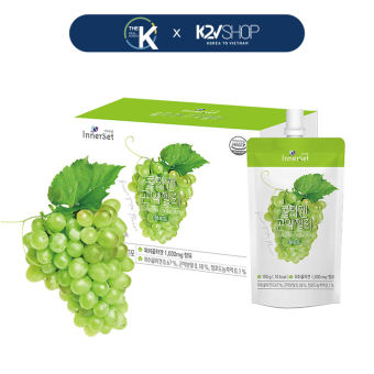 Thạch Uống Collagen Chiết Xuất Từ Nho Xanh INNERSET 150ml/Gói