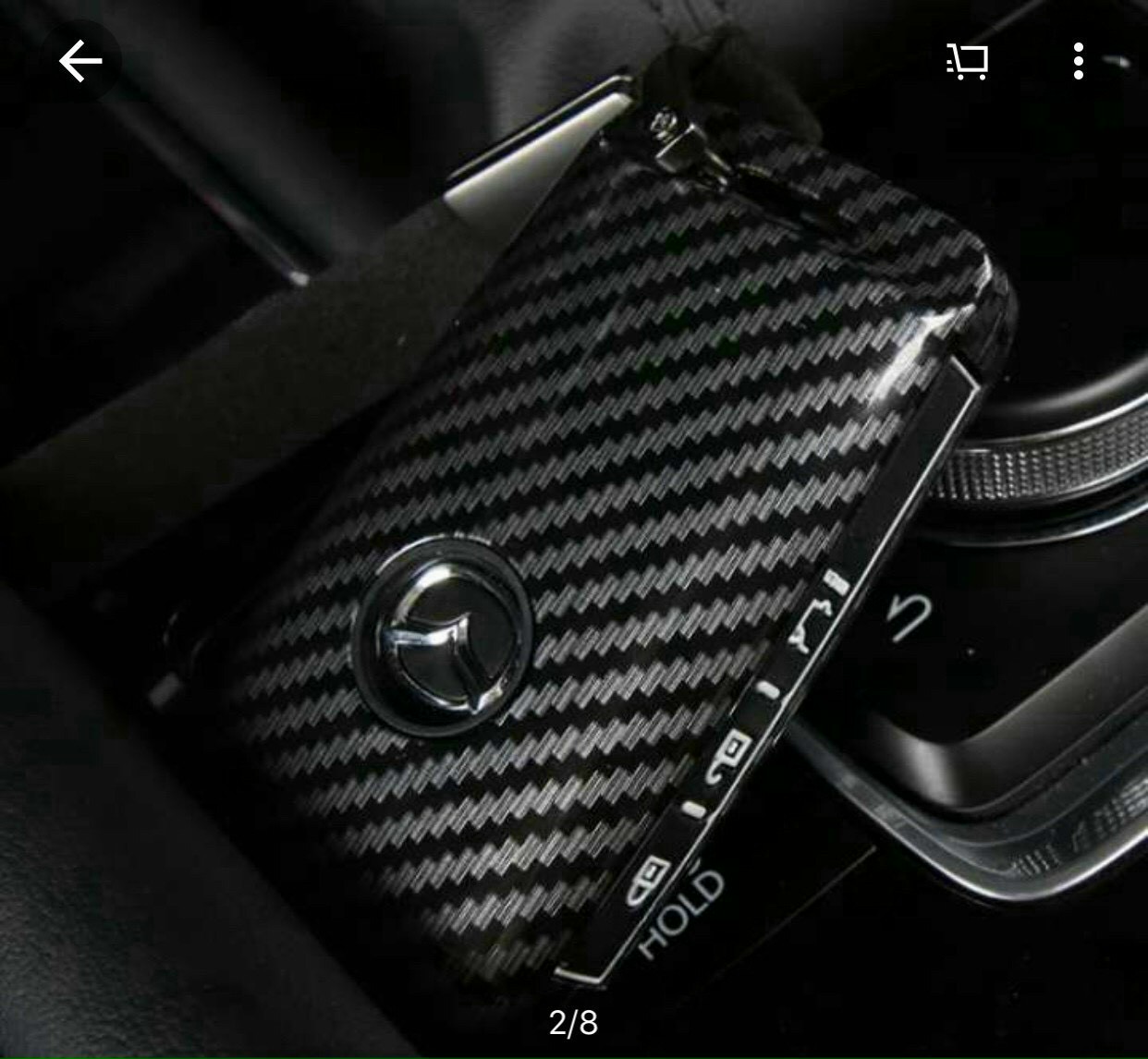 Ốp Móc Khóa mazda, Móc Khoá mazda, Ốp Chìa Khoá Carbon mazda, Ốp Bảo Vệ Chìa Khoá mazda