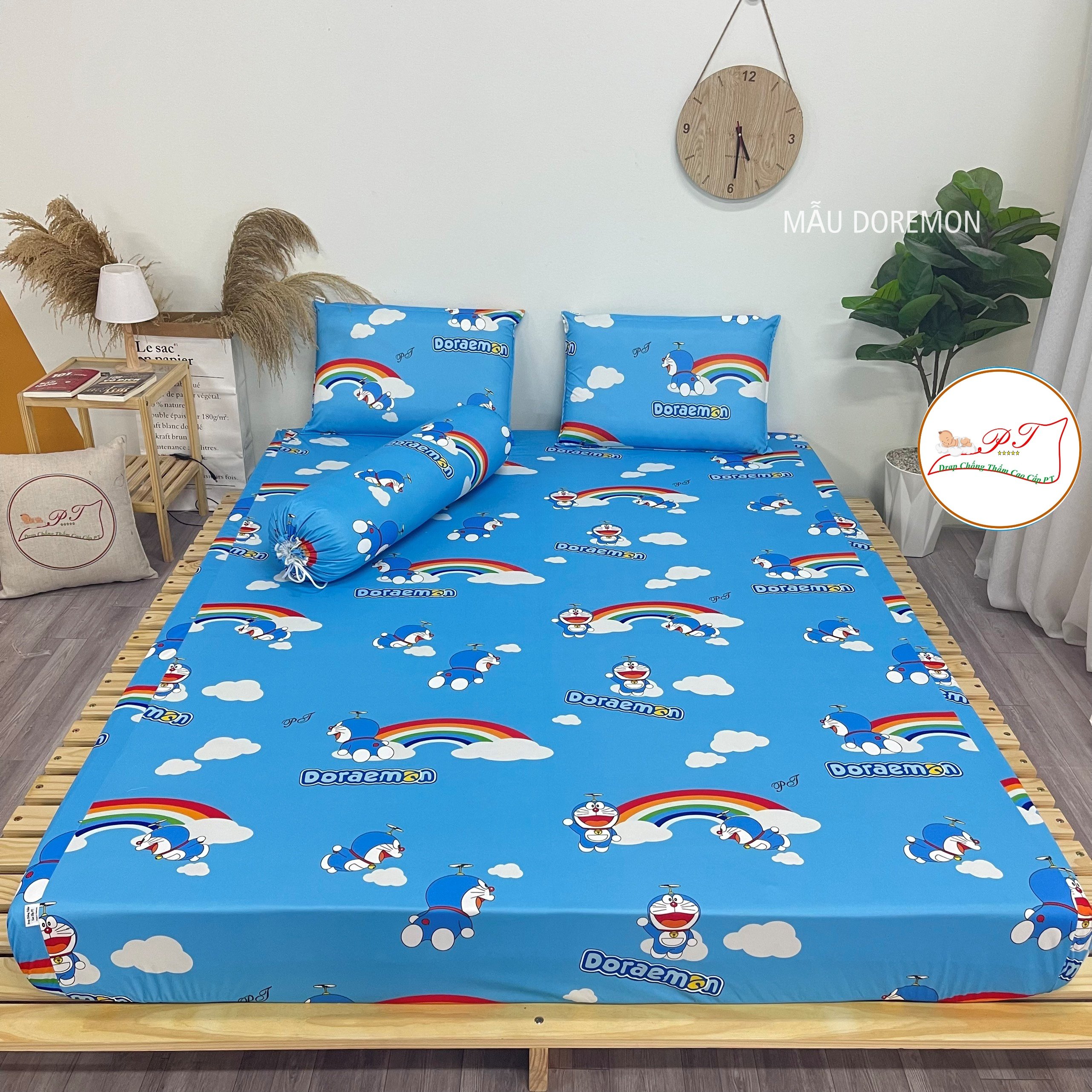 HCM--Ga Chống Thấm Cao Cấp PT Mẫu Họa Tiết Doremon