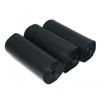 Túi đựng rác - bao đựng rác màu đen 3 cuộn 1kg (nhiều cỡ)